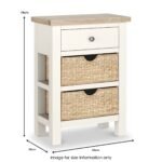Farro Basket Telephone Table - Image 13