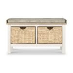 Farro Basket Storage Bench - Image 3