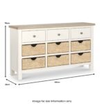 Farro Basket 9 Drawer Chest - Image 13