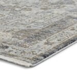 Thea Distressed Grey Vintage Rug - Image 4