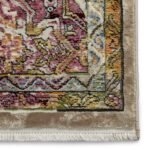 Thea Multicoloured Distressed Traditional Rug - Image 5
