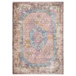 Thea Moroccan Multicoloured Distressed Rug