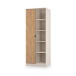 Huxley 1 Door Wardrobe with Open Shelves - Image 5