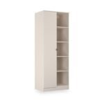 Huxley 1 Door Wardrobe with Open Shelves - Image 15