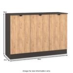 Huxley 3 Door Sideboard - Image 22