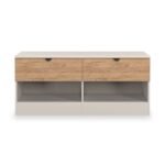 Huxley 2 Drawer Low Storage Unit - Image 3