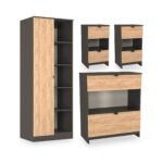 Huxley 4 Piece Bedroom Furniture Set - Image 2