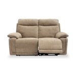 Adrian Soft Touch Fabric 2 Seater Power Recliner Sofa