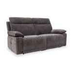 Adrian Soft Touch Fabric 3 Seater Power Recliner Sofa - Image 10