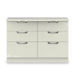 Beckett Gloss 6 Drawer Wide Chest - Image 2