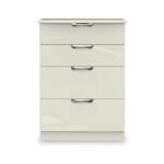 Beckett Gloss 4 Drawer Deep Chest - Image 2