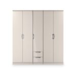 Beckett 5 Door 2 Drawer Wardrobe - Image 3