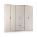 Becket 6 Door 2 Drawer Wardrobe