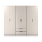 Becket 6 Door 2 Drawer Wardrobe - Image 3