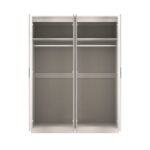 Beckett 4 Door Mirrored Wardrobe - Image 4