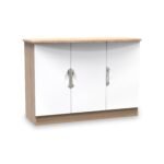 Beckett Gloss 3 Door Sideboard