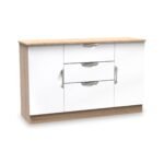 Beckett Gloss 2 Door 3 Drawer Sideboard