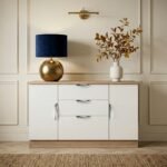 Beckett Gloss 2 Door 3 Drawer Sideboard - Image 2