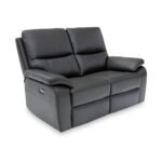 Oxley Leather 2 Seater Power Recliner