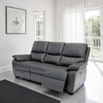 Oxley Leather 3 Seater Power Recliner - Image 2