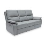 Oxley Leather 3 Seater Power Recliner - Image 4