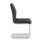 Lewis Faux Leather Quilted Back Dining Chair - Image 6