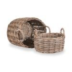 Kubu Oval Baskets Set of 2 - Image 3