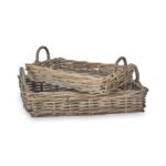 Kubu Basket Trays Set of 2