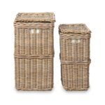 Kubu Rectangular Linen Baskets Set of 2 - Image 6