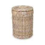 Rattan Round Linen Basket