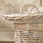 Rattan Round Linen Basket - Image 4