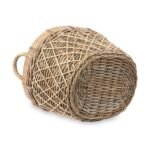 Rattan Oval Handled Laundry Basket - Image 7