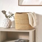 Seagrass Natural Ribbed Basket - Image 2