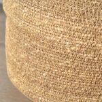 Seagrass Natural Lidded Round Basket - Image 5