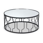 Caprisse Mirrored Glass Coffee Table