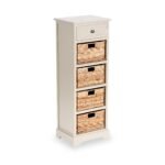 Devonshire Pine Tallboy with Baskets