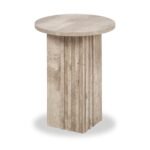 Elkton Concrete Effect Side Table
