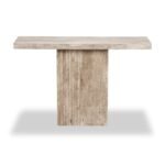 Elkton Concrete Effect Console Table Table - Image 3
