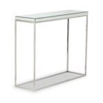 Elysee Mirrored Glass Console Table Table