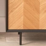 Hailee Oak and Pine Large Sideboard - Image 10