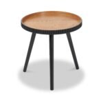Hammond Pine Fluted Edge Side Table