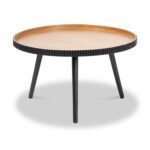 Hammond Pine Fluted Edge Coffee Table