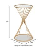 Liberty Gold Metal Side Table - Image 11