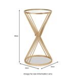 Liberty Gold Metal Side Table - Image 10