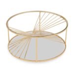 Liberty Gold Metal Coffee Table