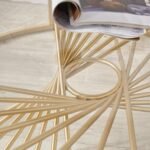 Liberty Gold Metal Coffee Table - Image 3