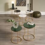 Milly Marble Top Round Side Tables - Image 12