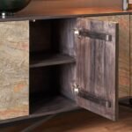 Verde Stone Effect Extra Large Sideboard - Image 6