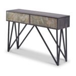 Verde Stone Effect Console Table Table - Image 9