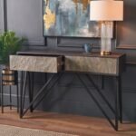 Verde Stone Effect Console Table Table - Image 7